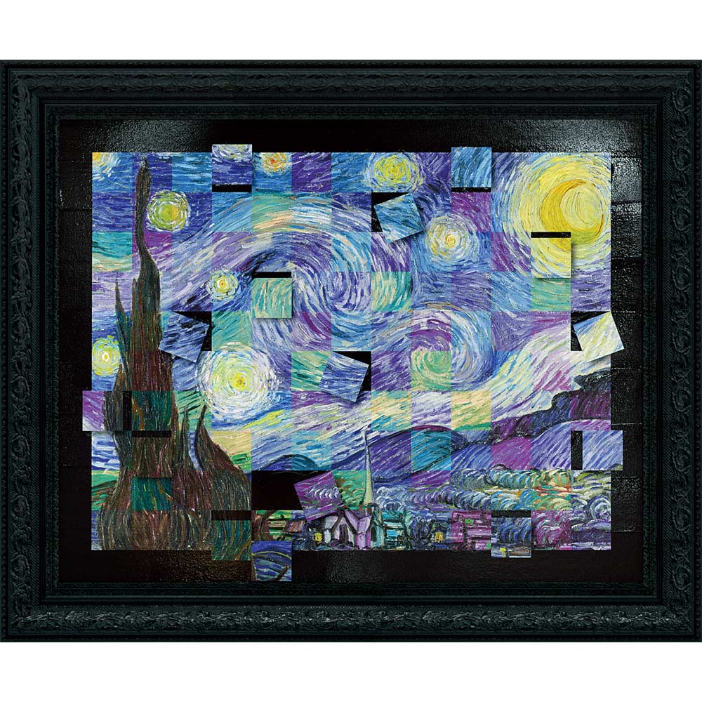 楽天市場】絵画 名画モザイクアート 〜アートフレーム〜 モネ「睡蓮