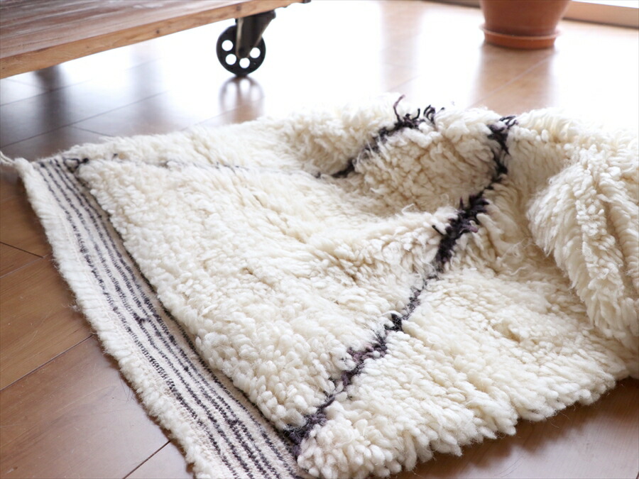 楽天市場】【15%OFFクーポン対象】モロッコ エリアラグ ベニワレン 120