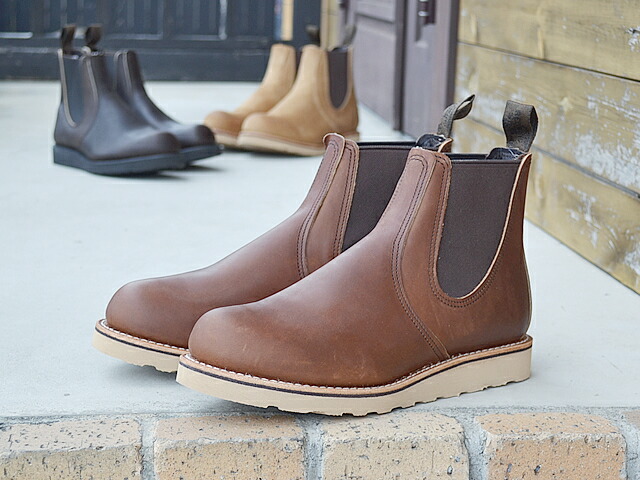 RED WING 3190 CLASSIC CHELSEA Amber 