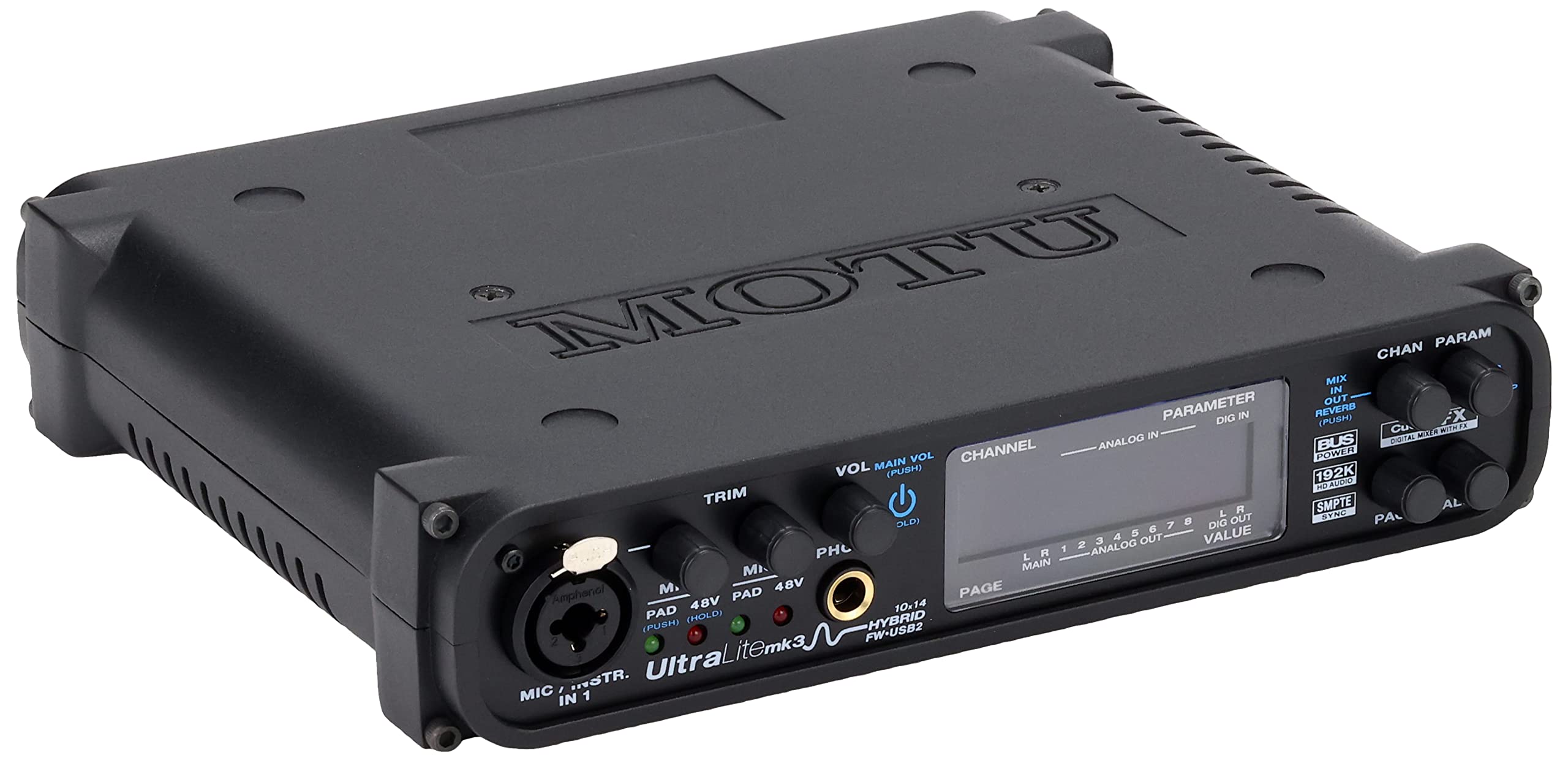 MOTU UltraLite-MK3 Hybrid Audio Interface | Review & Rating