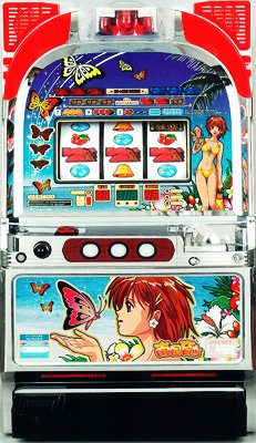 4号機】オリンピア 南国育ち-25 ダイナム限定パネル 中古パチスロ実機