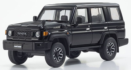 Kyosho 1/43 トヨタ ランドクルーザー 70 (アティチュードブラックマイカ)