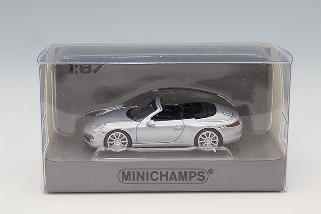 ミニチャンプス 1/87 ポルシェ 911 (992) カレラ 4S カブリオレ 2019