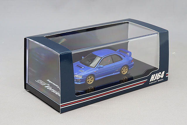 ホビージャパン 1/64 スバル インプレッサ ピュアスポーツクーペ WRX