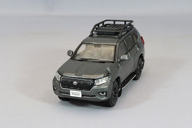 GCD 1/64 トヨタ ランドクルーザー プラド 150 グレー