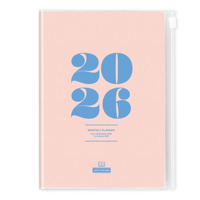 DS-2606：2025年度 9月始まり スケジュール帳 A5サイズ 月曜始まり