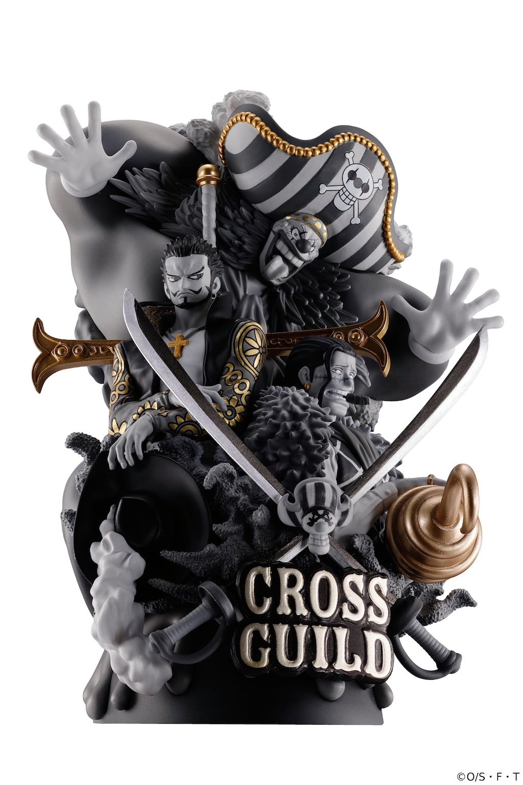 ONE PIECE】ZOZOVILLA限定 “クロスギルド” モノクロフィギュア