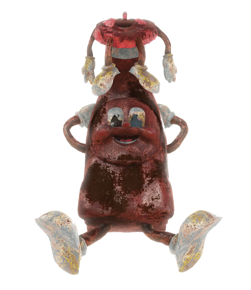 Bottle And Cappy Statue (LaidBack) - The Fallout Wiki