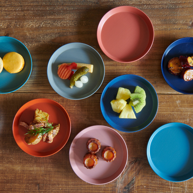 RIN＆CO． 越前硬漆 平皿｜食卓の道具｜中川政七商店 公式サイト