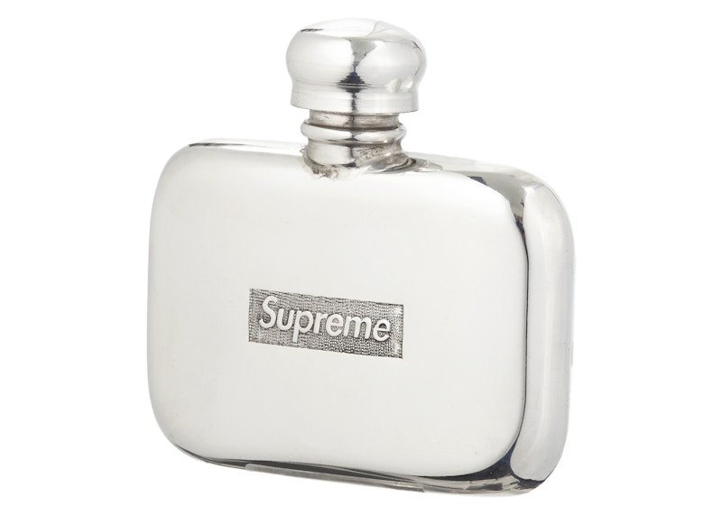 Supreme Pewter Mini Flask Silver - FW20 - US