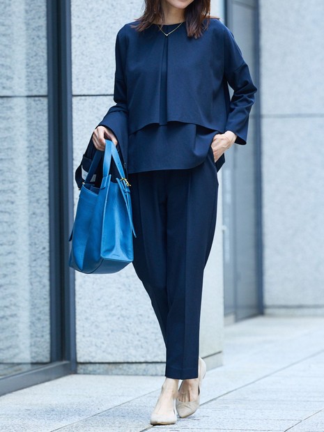 エニデイカセット】バックフレアーセットアップ｜abahouse mavie