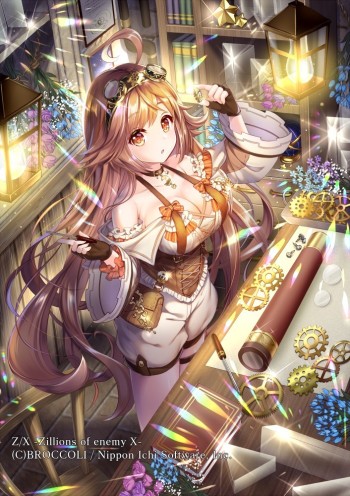 TCG「Z/X」カードイラスト（D・ウィッチ 回生のフェネクス） - GENSEKI