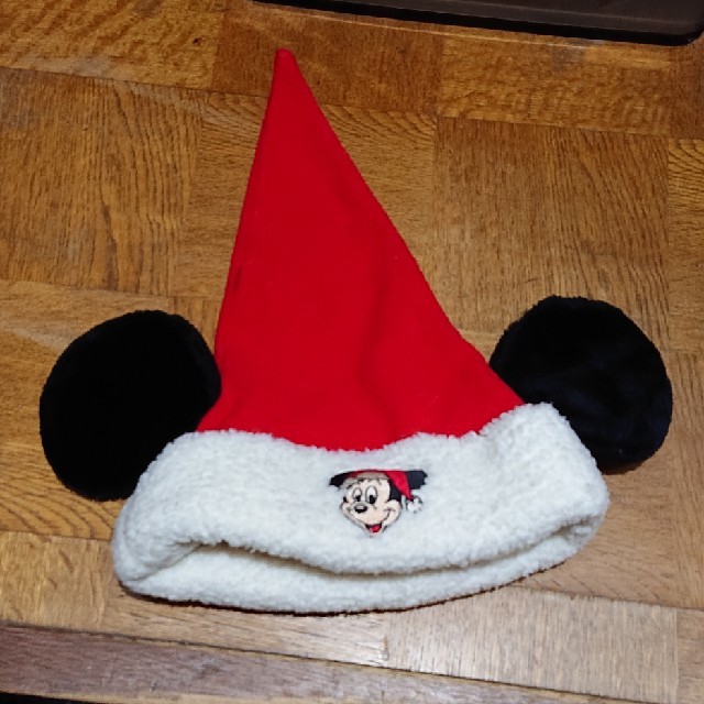 ミッキーマウス - ミッキーマウスサンタ帽子の通販 by 月からきた