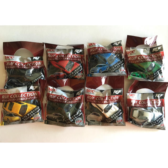 UCC - 【UCC缶コーヒー】ポルシェ究極のスーパーカーコレクション（全8