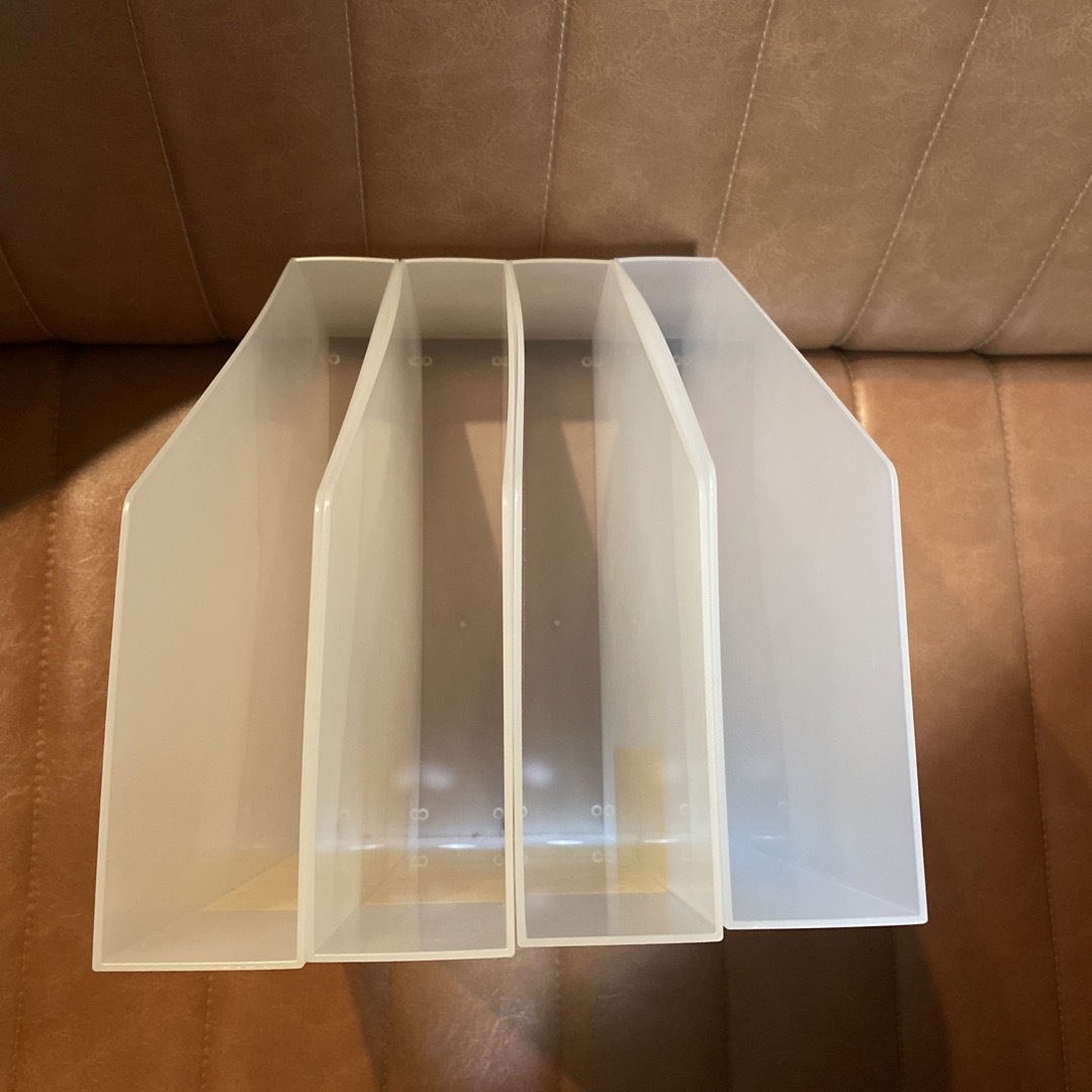 MUJI (無印良品) - 硬質パルプボックス・フタ式・ストッカー&スタンド