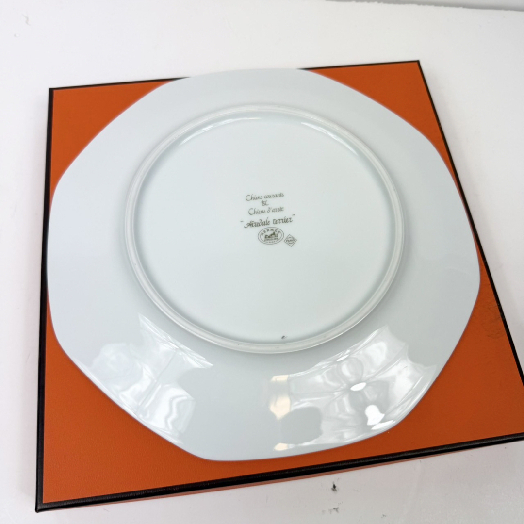 HERMES - 未使用 HERMES 八角 プレート エアデールテリア エルメス の