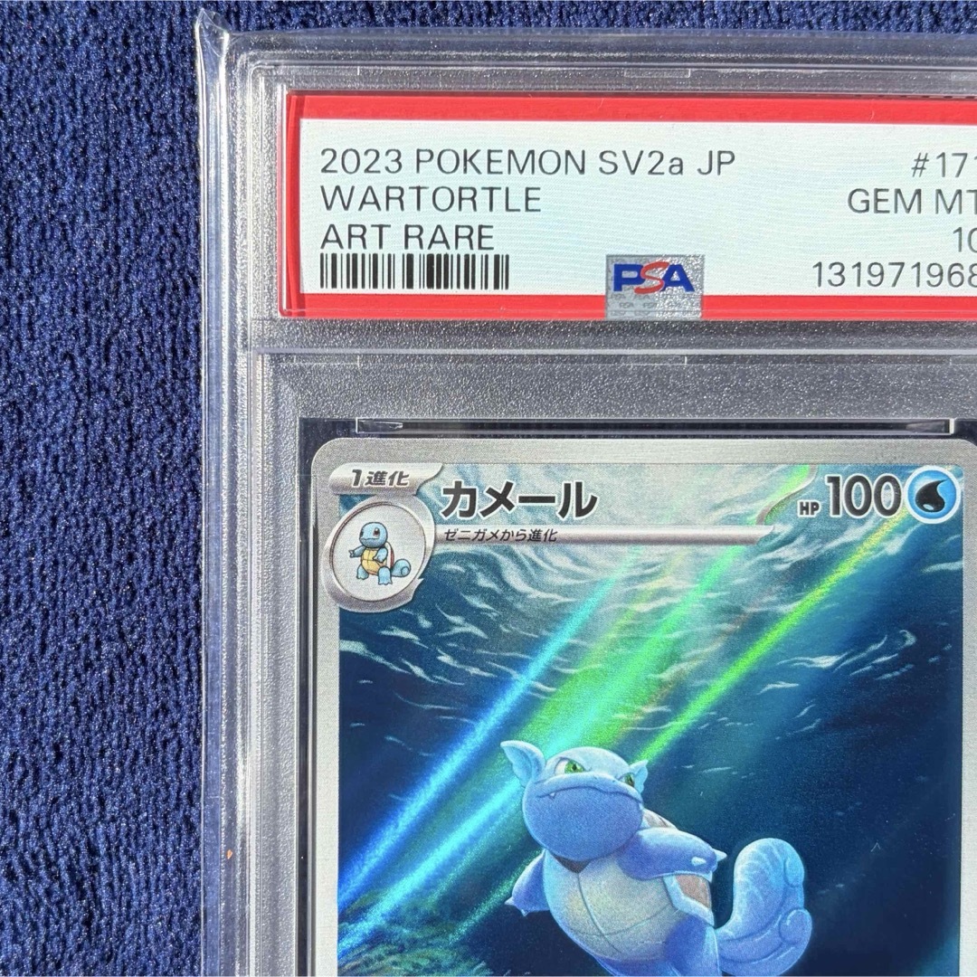ポケモン - 【PSA10】カメール AR SV2a ポケモンカード151の通販 by