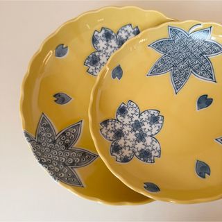 たち吉 - たち吉 橘吉 染唐草 ひし形皿 菱形皿 5枚 銘々皿 小皿 取り