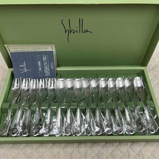 マーシャン カトラリーセット SS 5種 合計30本 アンティークの通販 by