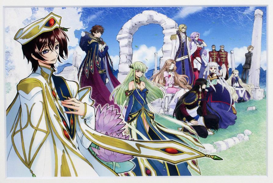 木村貴宏&RICCA カラー複製イラスト「コードギアス 反逆のルルーシュ」