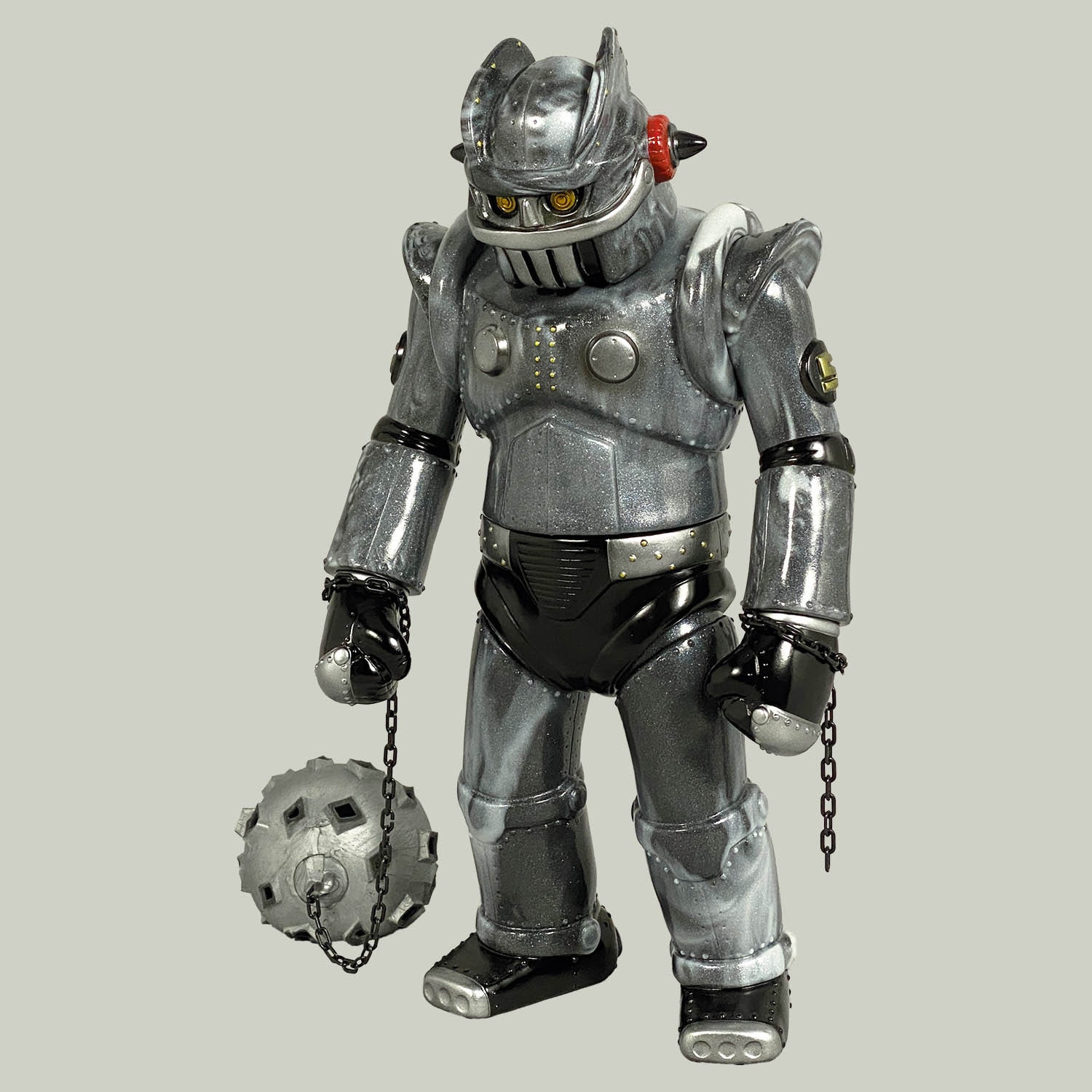 6201] ジャンケンマーク ダイオージン OLD IRON 黒×シルバーマーブル成型