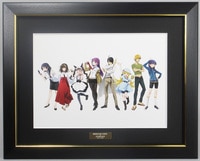 安彦良和 直筆サイン入りカラー複製イラスト「機動戦士ガンダムTHE