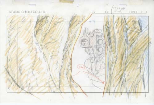 劇）天空の城ラピュタ レイアウト