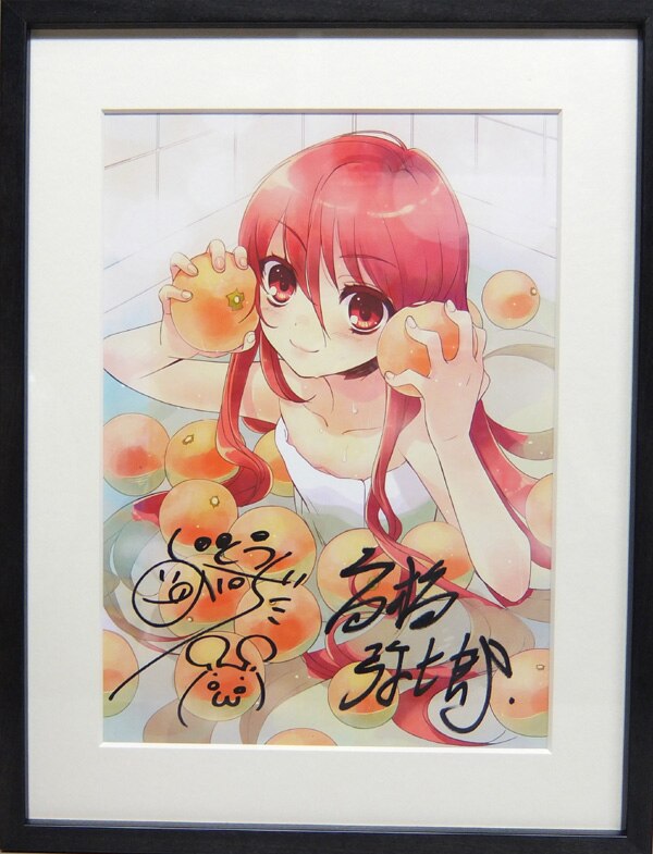 いとうのいぢ/高橋弥七郎 直筆サイン入りカラー複製イラスト 灼眼のシャナ