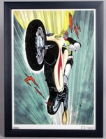 4169] 山本ひかる 直筆サイン入りカード「仮面ライダーW」