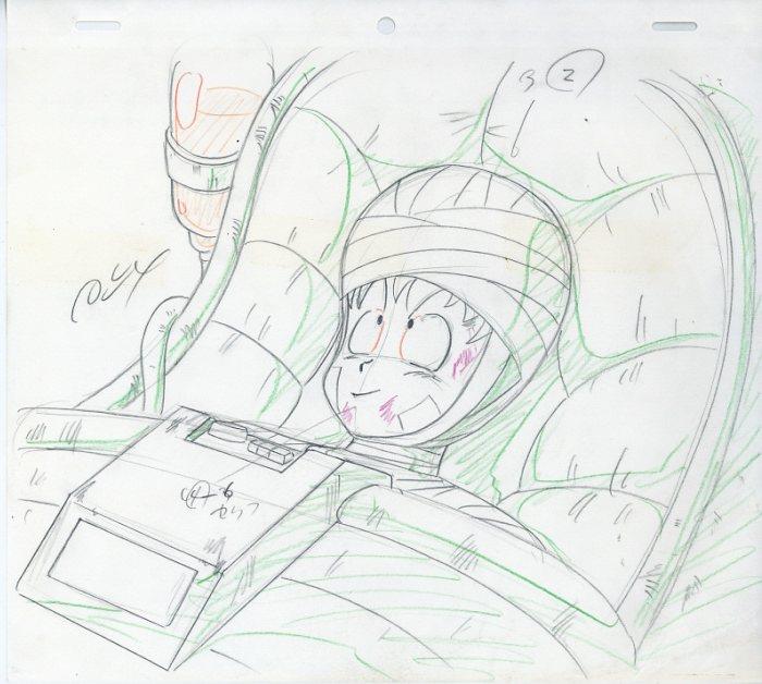 ドラゴンボールZ 原画 孫悟空