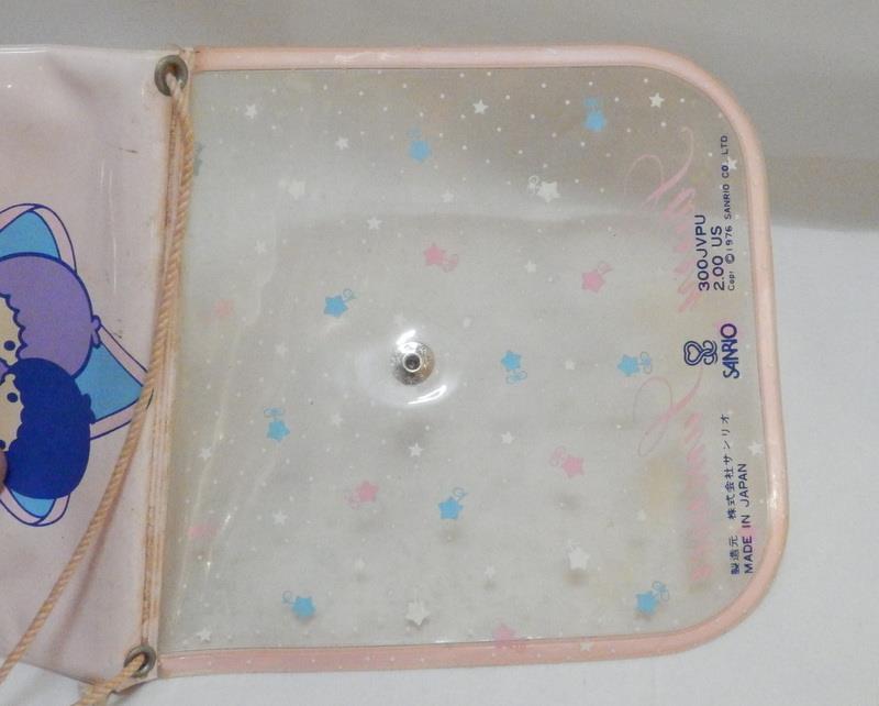サンリオ リトルツインスターズキキララ ポシェット風ビニールバッグ