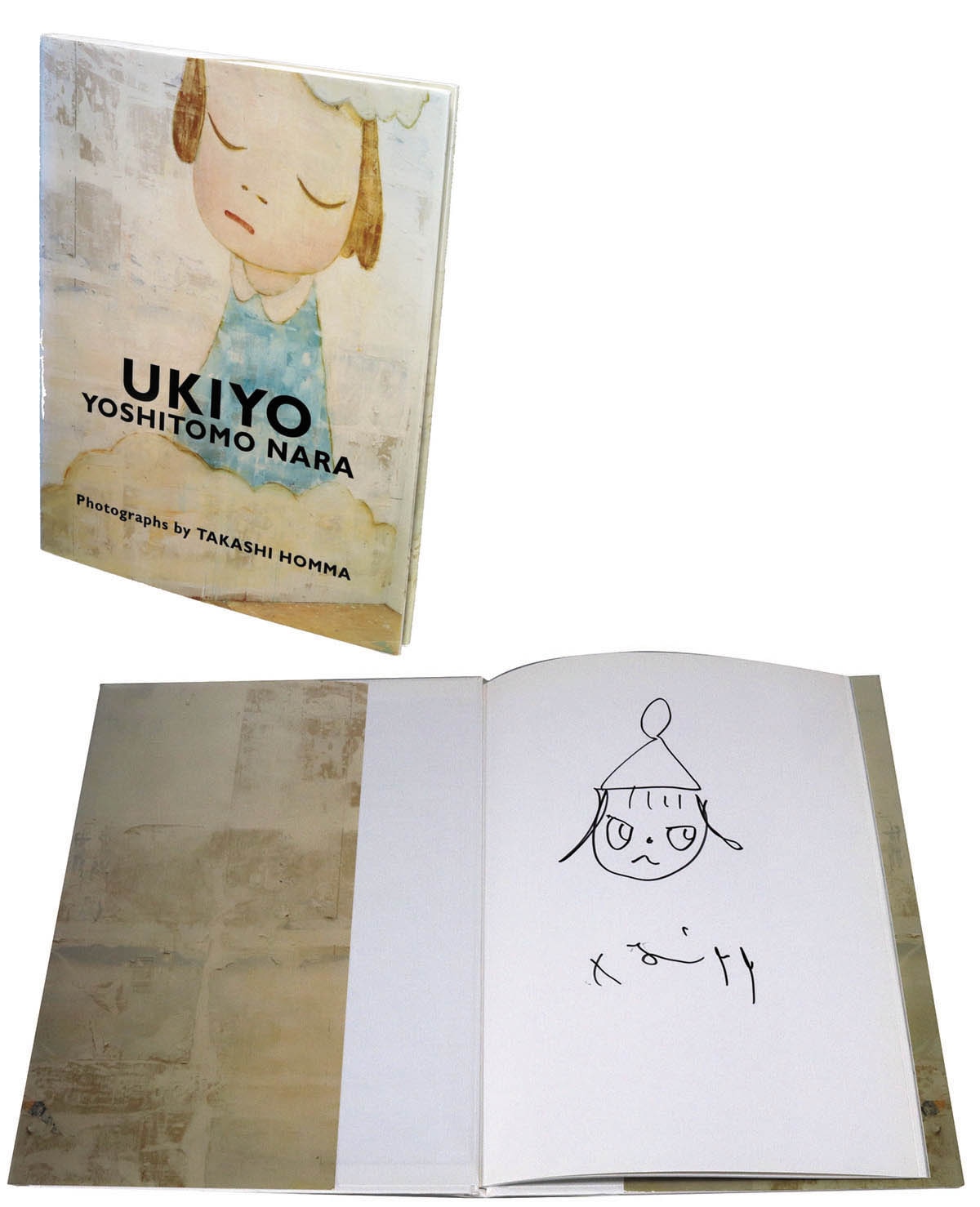 奈良美智 直筆イラストサイン本