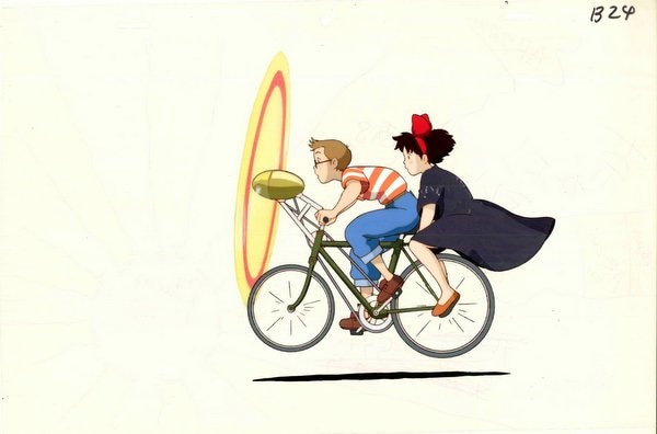 魔女の宅急便 キキ/トンボ セル画