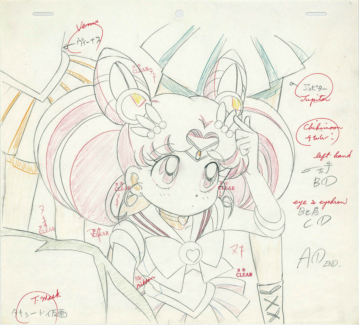 3221] 美少女戦士セーラームーンS 原画 / 修正:伊藤郁子