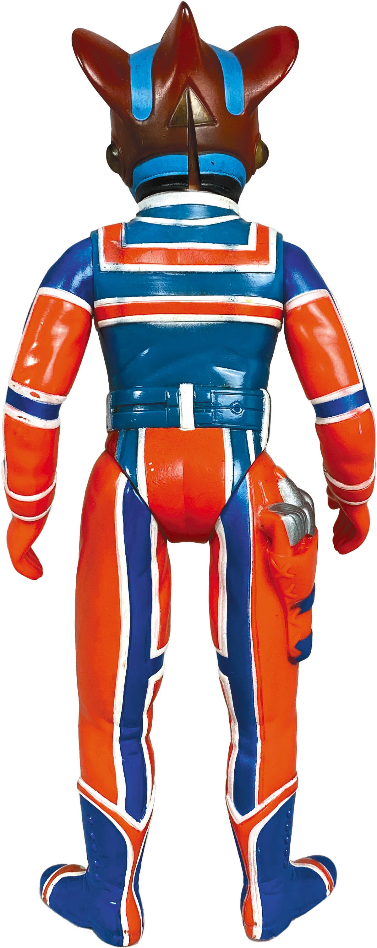 5104] [サンプル版]ブルマァク ZAT隊員ソフビ 男性・女性セット