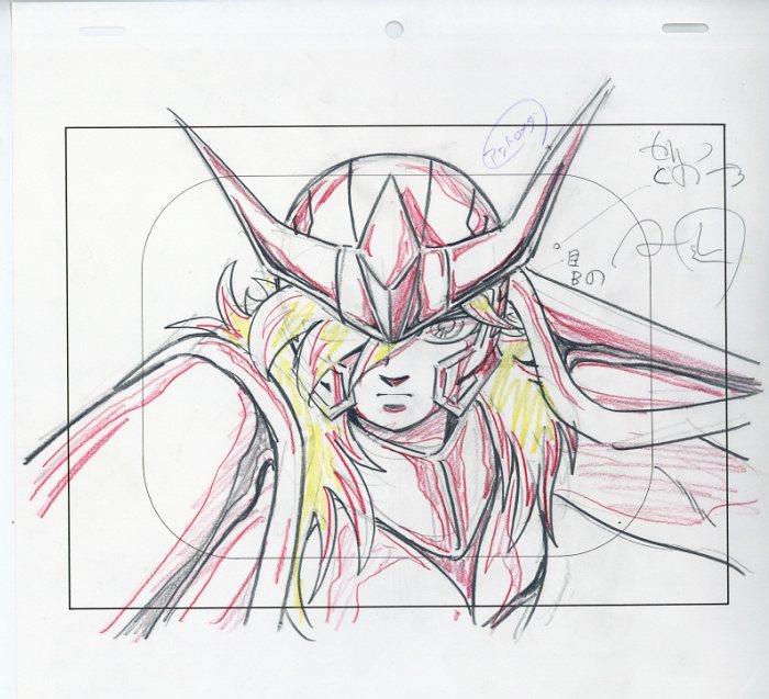 聖闘士星矢 原画 瞬