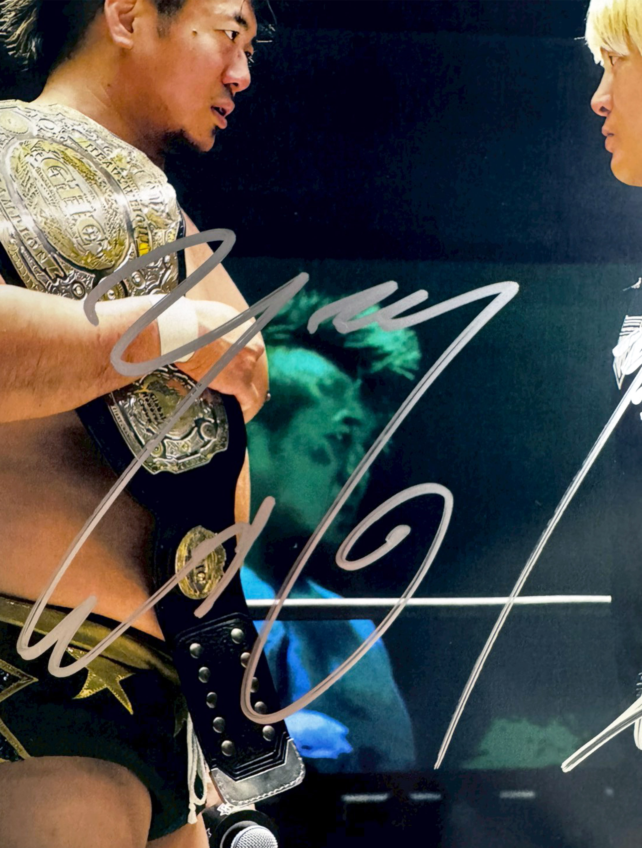 通販限定】両選手直筆サイン入り！GHCヘビー級選手権試合『Yoshiki