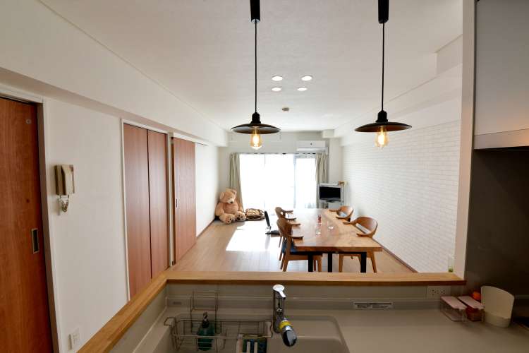 一枚板を即決！家具に合わせたリノベーション | ウィル空間デザイン