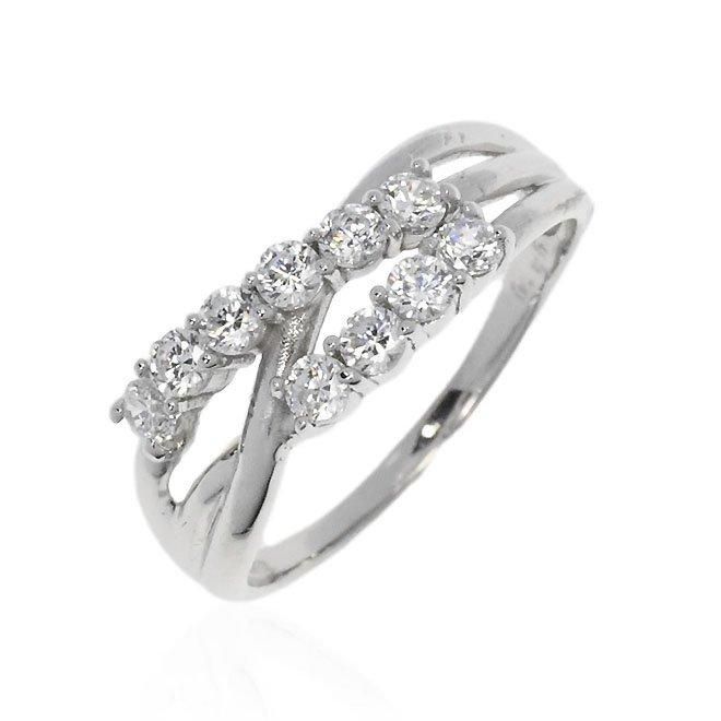 ZEXIMO公式】 天然ダイヤモンド0.5ct リング 「スウィート10ブランチ