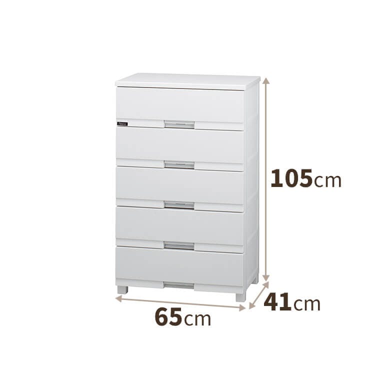 天馬 フィッツ プラス プレミアム FP6505 5段 セラミックホワイト 衣類