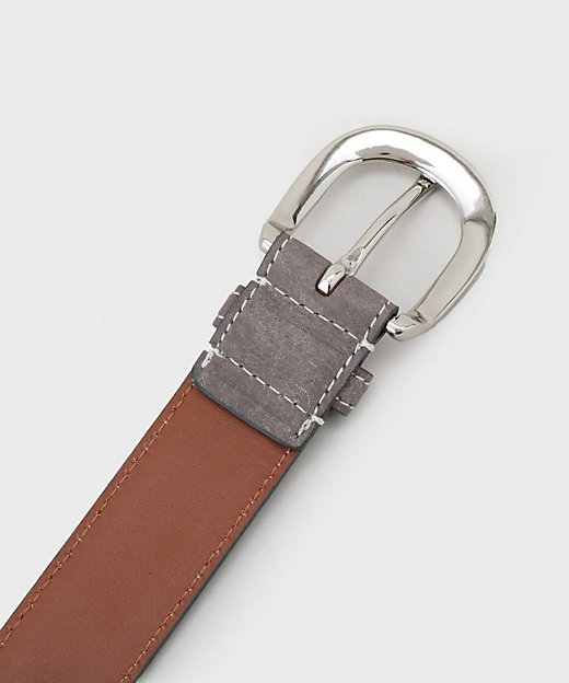 Made in JAPAN】ONOFF対応 スクラッチレザー ベルト