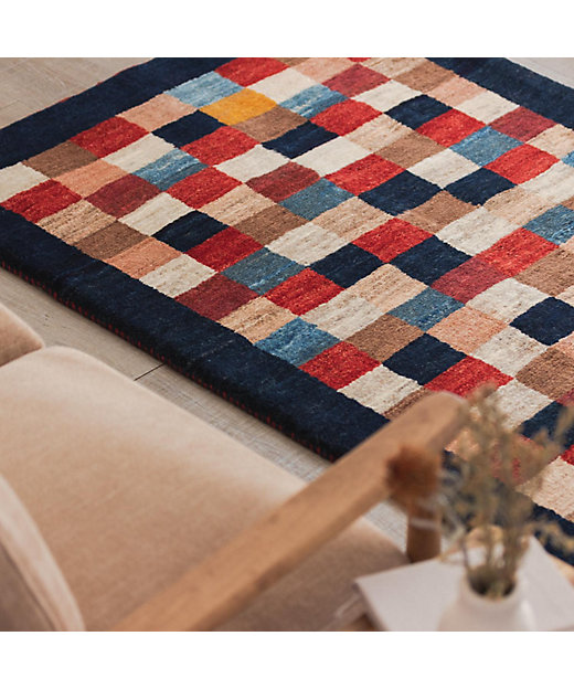 ☆ペルシャ手織りギャッベ ラグSサイズ〔2〕 | 三越伊勢丹オンライン