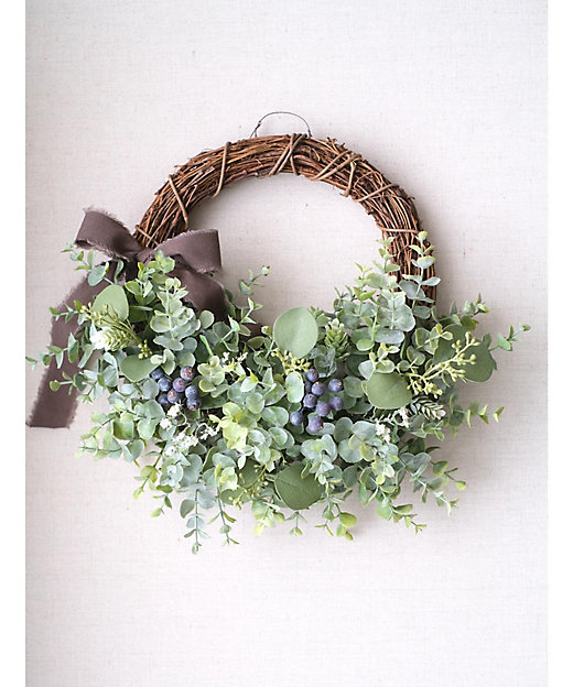 グリーンユーカリのハーフリース | Honey Garden/ハニーガーデン