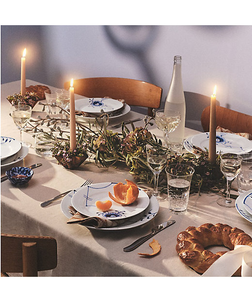 ブルーフルーテッド メガ プレート27cm No．6 | ROYAL