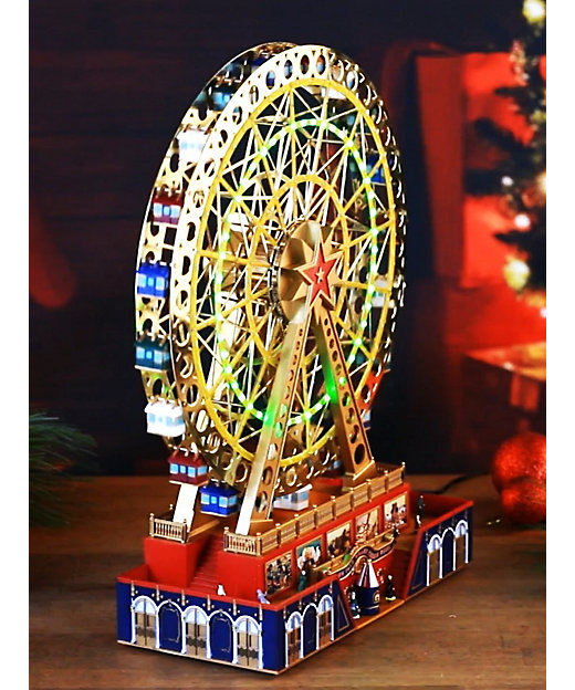 いく Mr. Christmas 遊園地オルゴール2点 いく Mr. Christmas 遊園地