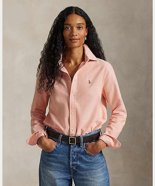 クラシック フィット コットン オックスフォード シャツ