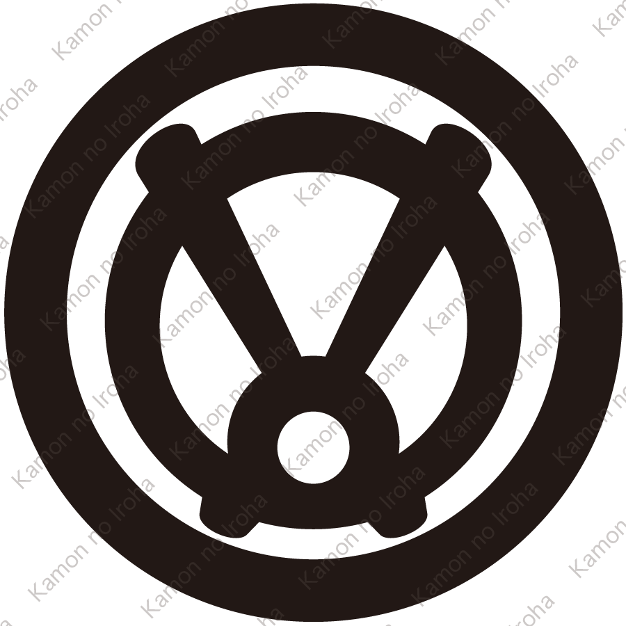 丸にぬの字兎紋（まるにぬのじうさぎ）：家紋のいろは