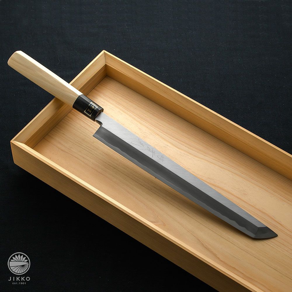 刺身（柳刃）先丸 和包丁／片刃包丁｜堺包丁の通販 實光刃物(じっこう