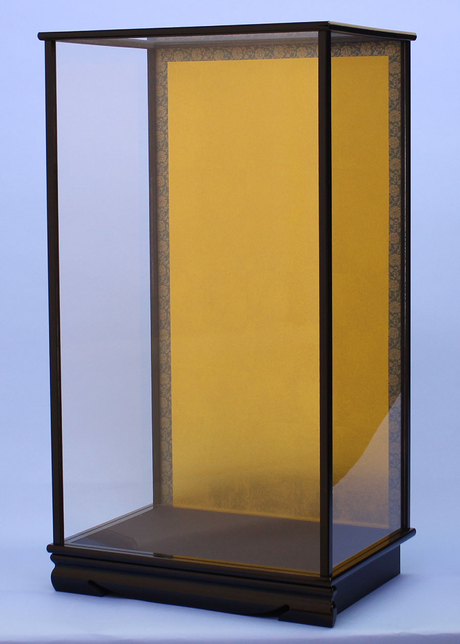 羽子板用ケース20号カブセ黒枠金バック – 寿鳳人形の東芸