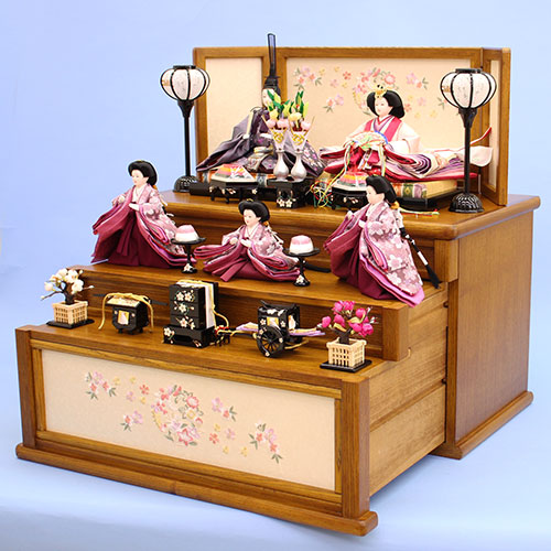 雛人形三段飾り、五段飾り、七段飾りの販売 – 寿鳳人形の東芸